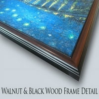 Vješticking Veliki orah Ornate Wood Framed Platnena umjetnost Dosso Dossi