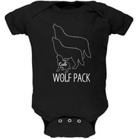 Wolf Cub Baby Child Soft Baby Jedan crni mjesec