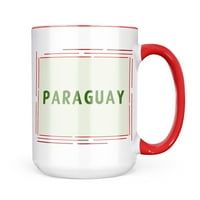 Neonblond Paraguay Soccer Field Trava Poklon za ljubitelje čaja za kavu