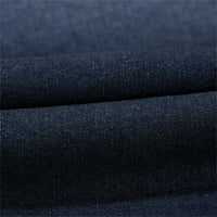 Kali_store radna jakna za muškarce muške poslovne casual pune zip lagane površine jakne tamno plava,