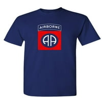 82. airborne - američka vojska zrakoplovna rendžer - pamučna majica u unise