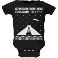 Jer su stranci piramida ružni džemper crna mekana beba jedan - 3- mjeseci