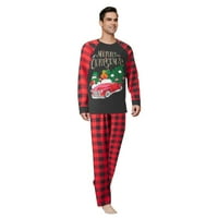 Gyratedream Božićni pidžami setovi za odmor Porodično podudaranje za spavanje u porodici, porodični