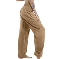 Aufmer Capri traper za žene sa džepnim prodavanjima dame casual labave baggy džepne hlače modne pantalone