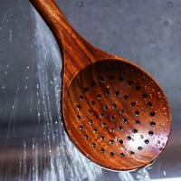 Bxingsfty Japanski kuhinjski alati za kuhanje lopatica lopatica lopata kašika drva za kuhanje nonstick