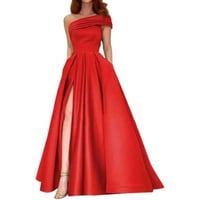 GUBOTARE haljina za žene Zvanične žene duge haljine kratki rukav V izrez Boho cvjetni print maxi haljina