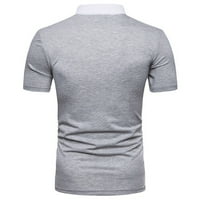 Bluze za muškarce Modni casual pamučna posteljina majica Sportske košulje Teretana Thee Feer Performance