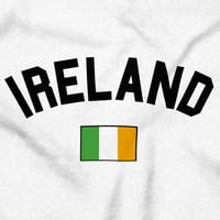 Irska zastava Irska Soccer Ventilator Pride Hoodie Duks žene MUŠKE BRISKO BRANDS 5X
