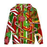 Vivianyo HD zimski kaputi za muškarce čišćenje muški modni povremeni božićni džemper fleece digitalni