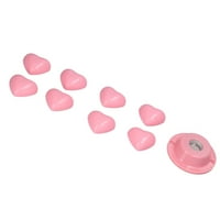 Ispravljač prekrivača, opterećenje ružičastog pričvršćivača u obliku kvenstva u obliku srca za pričvršćivanje
