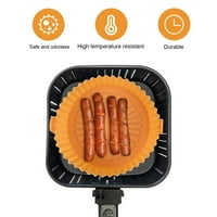 Trayknick elastični toplotni otporni na toplinsku pečenje silikonske praktične ne-stick friteze za pečenje za pečenje kuhinje