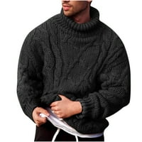 Muški džemper za dugim rukavima Dugi rukav Dukserski džemper Trendy Fashion Knit Turtleneck Slim Pulover