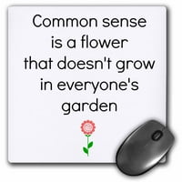 3drozni zdravi razum je cvijet koji kaže cvjetnim grafikom - jastukom miša, po