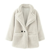 Sngxgn toddler djevojke zimski kaput kaput gornja odjeća naduvana jakna zimske djevojke jakna, bež,