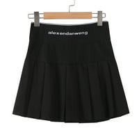 Mrat suknja Naslijeđena ljuljačka Midi suknja Modni dame Nagli suknje od a-line Anti-izgaranje visoke
