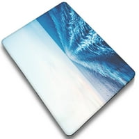 Kaishek Hard Shell za - otpustite MacBook PRO S sa XDR ekran Touch ID Type C + crni poklopac tastature