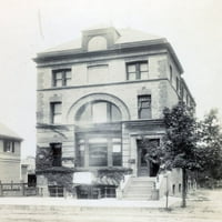 Ispis: Predsjedničke kancelarije u Oyster Bay, 1903