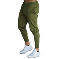 Strungten muške modne pune boje casual radne odjeće džepne pantalone Sportske hip hop pantalone hlače
