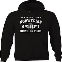 Norveški džempir za piće za muškarce male crne boje