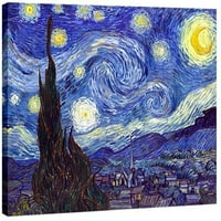 Wieco Art Starry Night Canvas Print Van Gogh uljane slike Reprodukcija Moderna platna Print Artwork