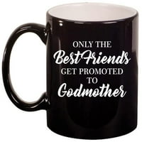 Najbolji prijatelji se promoviraju u kumu na kumu keramičke šalice kafe poklon čaj za nju, sestru, žene,