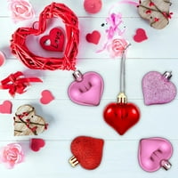 Dainzusyful Decor Decor dodatna oprema Dekorative pokloni Heart Valentinovo ukrasi Dan Valentine visi