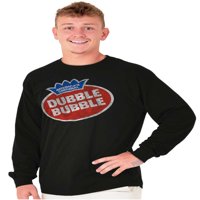 Vintage Dubble Bubble GUM Dvostruki logo Duljine dugih rukava Muškarci Žene Brisco Marke m