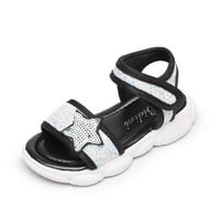 Mikilon Toddler Djevojke sandale sandale Star Sequin Dječja plaža Mekane cipele Papuče Sandale za mališane