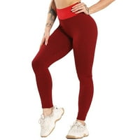 DMQupv Lift Yoga hlače za žene hlače Miloge Dužina puna sportova Žene Fitness Trčanje aktivne lude joge