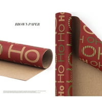 Mall ambapill papir za hvatanje očiju osjetljivim teksturom papir sezonski pokloni Pakiranje papira