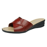 Sandale Žene Modne rimske sandale Klinovi otvorene cipele na plaži Plaža Modni papuči Sumpen Slipper
