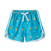 Dyfzdhu Toddler Boys Girls Crtani Cvjetni tiskani Sportovi kratke hlače za plažu