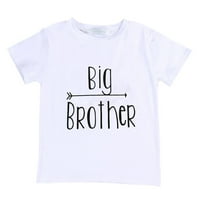 Ljetna djeca dječja dječaka mali brat romper Big Brother majica podudaranja majica