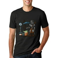 Yoda Baby Specijalna pamučna grafička majica scoop vrat i majice za muškarce žene veličine xs-5xl