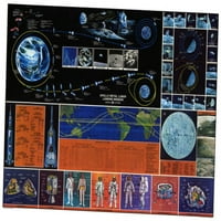 Vrijeme postera Apollo Mission Art 11inx17in Mini poster Poster Boja Kategorija: Multi, Unframed, Ages:
