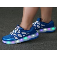 Welliumy Kids klizajući cipela za obuću tenisice LED valjak za rođendanskih poklona hodanje cipele na