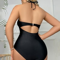 Ženske ženske gaćice visokog struka PANTOVI ISPITIVANJE BIKINI SET BODYSUIT PLAŽA kupaći kostim kupaći