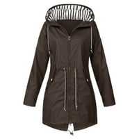 Dianli ženski kaputi i jakne rasprodaja zazor dugih rukava Ležerne prilike pune kišne jakne na otvorenom