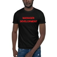 Crveni menadžer Razvoj pamučne majice kratkih rukava po nedefiniranim poklonima