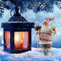 Ukrasi božićnih stola slatki santa Claus ukrasi za dom