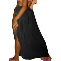 AFUNBABY ženski bikini pokrov duga sarong mrežasta odjeća duga suknja vidi kroz mini haljinu