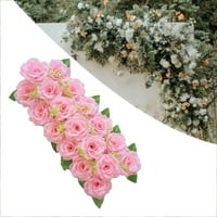 Flower Rose cvjetni panel, lučna vrata, redak cvijeća, stolni središnji dijelovi, ulični citirani cvijeće,