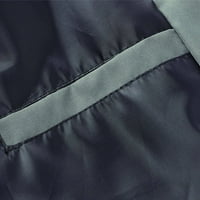 Čvrsta boja jakne nacrtač vjetrootpućena pamučna jakna s kapuljačom za mušku jaknu od muške jakne