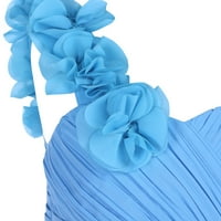 Yizyif djevojke jedno remen za rame Cvijeće vjenčanica za rođendanska haljina princeze maturalne haljine