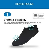Fdelink muške i ženske čarape za vodu bosonogi brzine suve anti-skid vodene čarape joge, ronilačke čarape