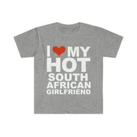 Volite moju vruću južnoafričku djevojku unise majica S-3XL Južna Afrika