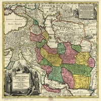 Persia u posteru iz 18. stoljeća
