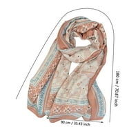 Wofedyo šalovi za žene Ženski modni šal dugi šal šal šal mekani kosi vala svilena šal