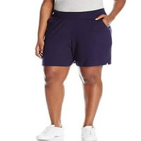 Beiwei Plus size Atletska kratke hlače za žene udobne vježbe kratke hlače za prozračne joge balne gaćice