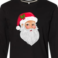 Majica za glavu s inktastičnom santa Claus majica s dugim rukavima